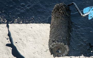 Black Corner liquid sealant waterproofing